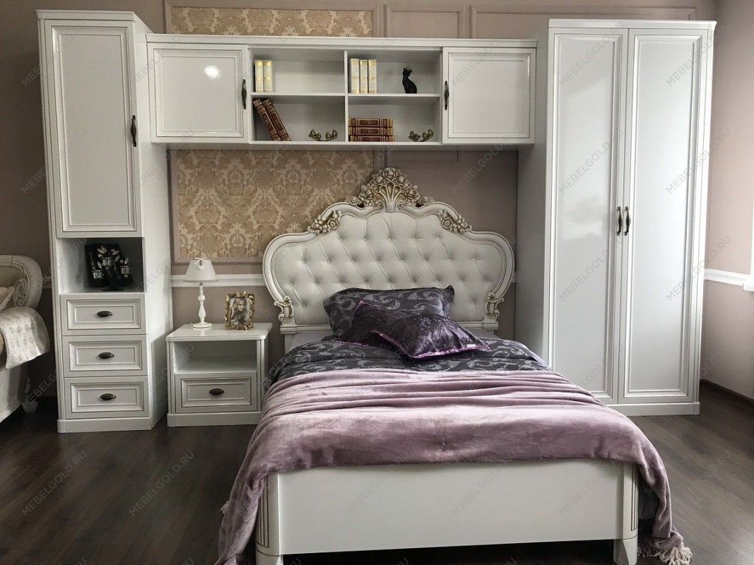 Спальня детская Натали белый глянец | изображение 10