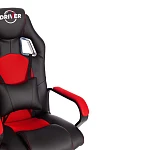 Кресло DRIVER (22), кож/зам/ткань, черный/красный, 36-6/TW-08 | изображение 11