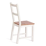 Стул Соната/Sonata chair, массив сосны, 41х50х95 см, антик/белый | изображение 2