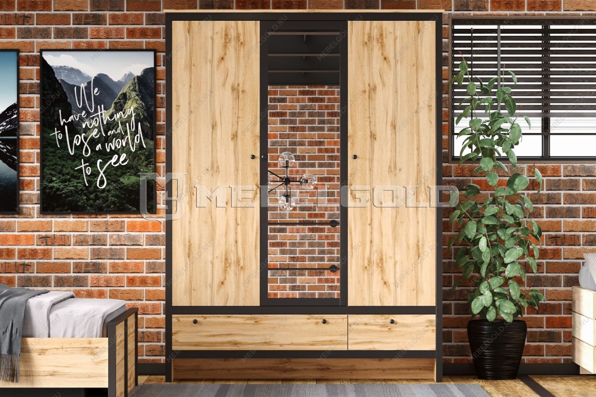 Шкаф Лофт SZF3D2S | изображение 1