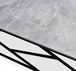 Стол журнальный Halmar UNIVERSE 2 (серый мрамор/черный) | изображение 6