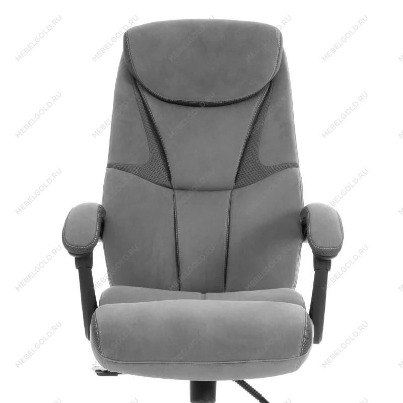 Кресло Cambridge metalBL, велюр/ткань, серый, 29/12 | изображение 6