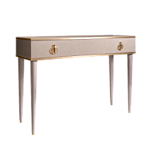 Стол туалетный Римини (Латте/Золото) РМСТ-1
