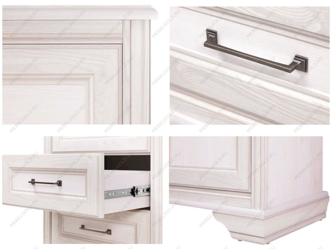 Шкаф-витрина Стилиус REG1W2S с подсветкой (Лиственница сибирская) | изображение 1