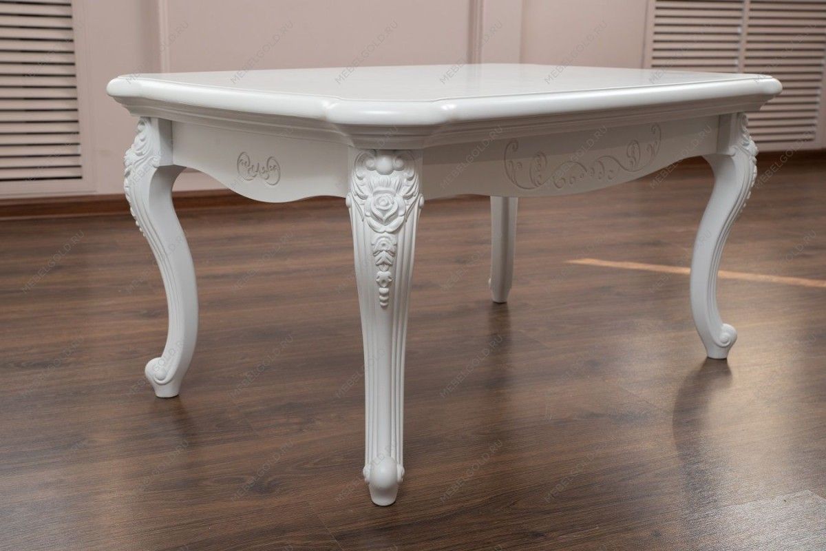 Столик прямоугольный Мишель белый матовый | изображение 2