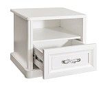 Тумба прикроватная детская Мишель белый матовый | изображение 1