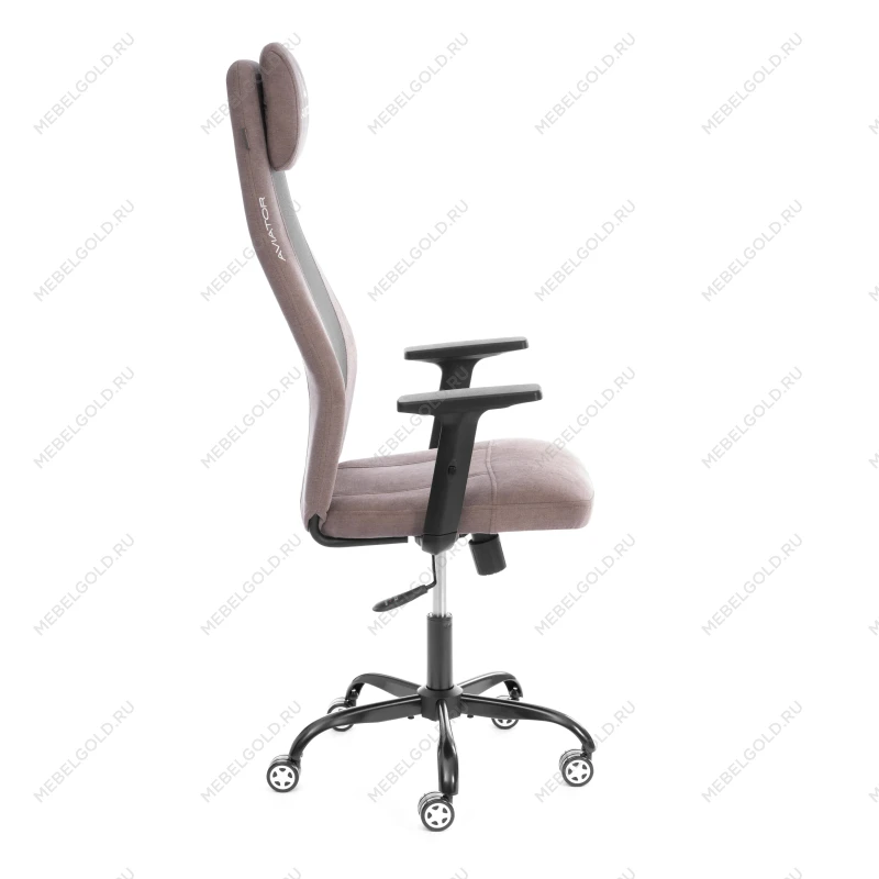 Кресло AVIATOR PLT metalBL, ткань, светло - коричневый / серый, KUB 03/W-12 | изображение 1