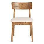 Стул THOR, дерево вяз/ткань лен, груша№3/бежевый лен, 50х48х81,5 см | изображение 4