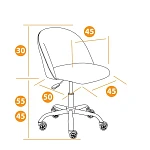 Кресло MELODY, ткань/флок, фиолетовый, Botanica 06 kiwi/138 | изображение 12