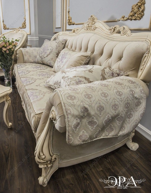 Диван Мона Лиза 3х местный крем | изображение 3