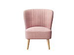 м. Марьина Роща - Кресло Унельма светло-розовый, рогожка | изображение 1