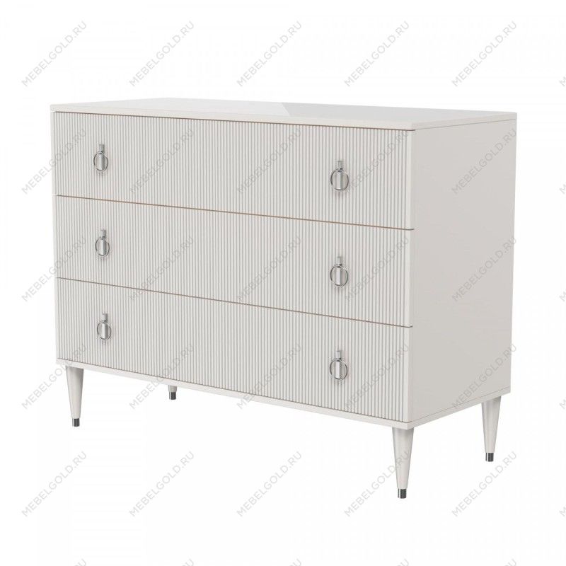 Комод Римини СОЛО (Бежевый/Серебро) РМКМ-1(s)