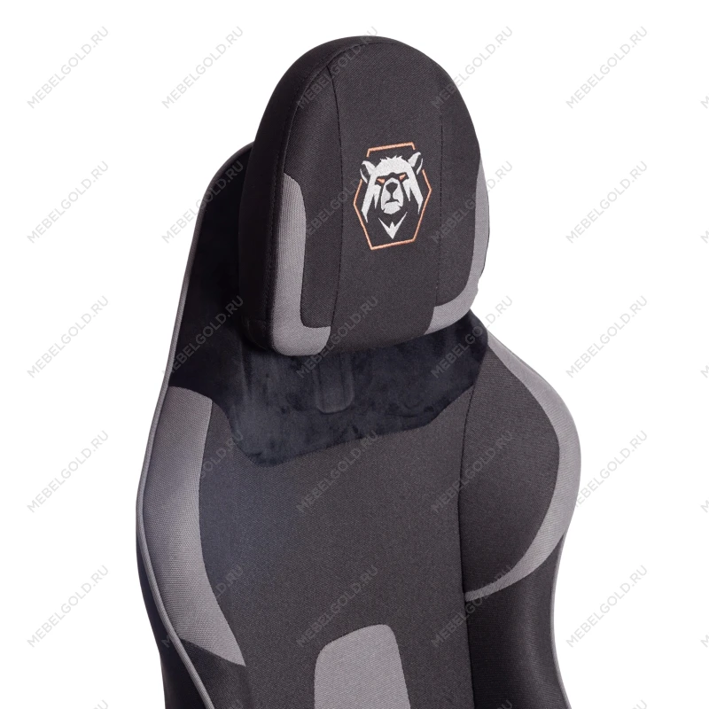 Компьютерное кресло iBear, ткань, черно-серый/black-grey | изображение 8