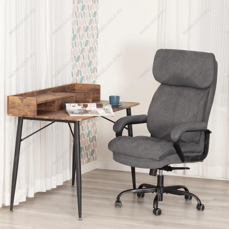 Кресло Duke metal BL, ткань, серый, KUB 05/TW-12 | изображение 12