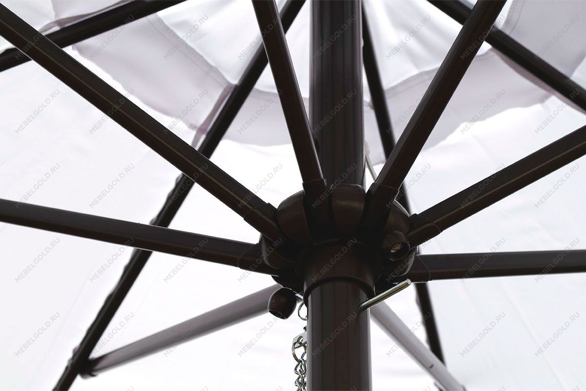 Зонт Верона без наклона Белый D270 | изображение 4