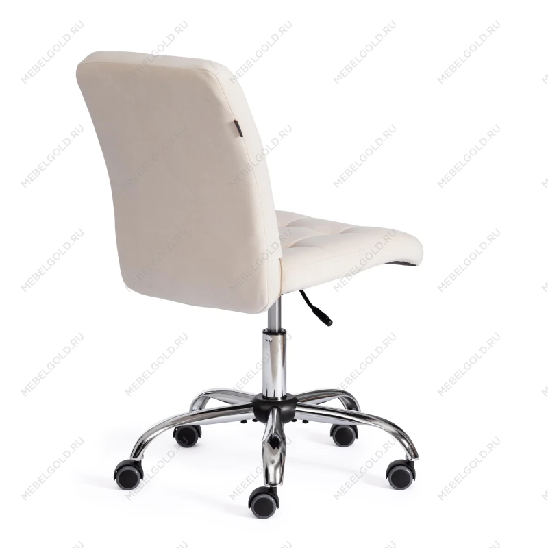 Кресло FIESTA, флок, молочный, 4 | изображение 2