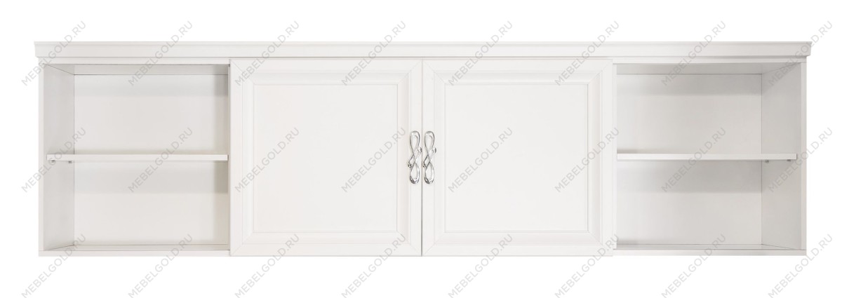 Секция навесная мост Мишель белый матовый | изображение 3