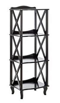 Этажерка-стеллаж Джульетта-3 (Венге)