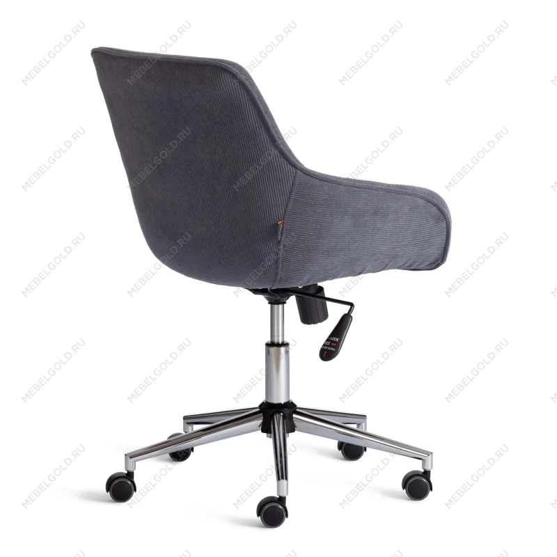 Кресло DUBLIN хром, вельвет, графит | изображение 2