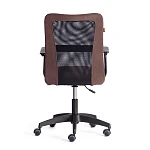 Кресло STAFF, флок/ткань, коричневый/черный, 6/W-11 | изображение 3