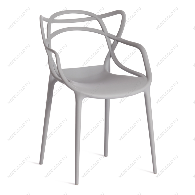 Стул Cat Chair (mod. 028), пластик, 53 x 59 x 82,5 см, темно-серый (Dark grey NX-GR-20)
