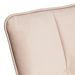 Стул обеденный Bari, LT, флок, бежевый/черный, 7, 41х55х89 см | изображение 7