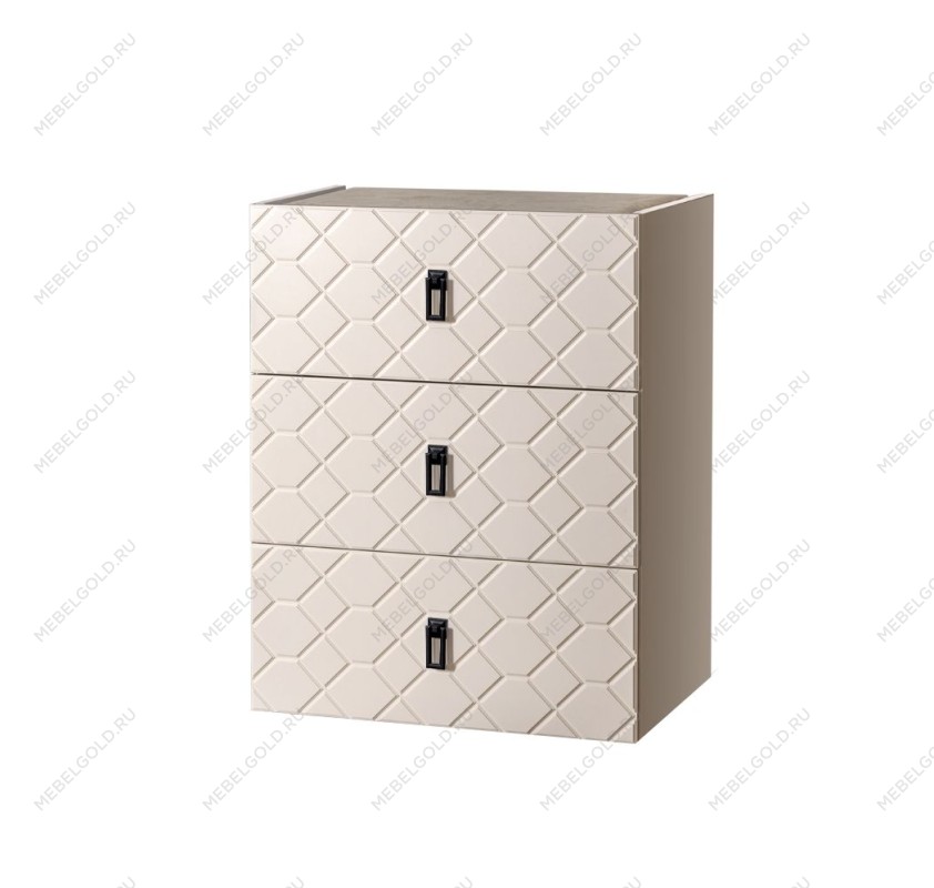 Комод Bogemia Fly Farfalle (Слоновая кость) (Novabuk/Черный) БМКМ-1