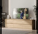 КАСТОР (KULLEN) тумба ИКЕА / IKEA 6 ящиков сонома | изображение 4