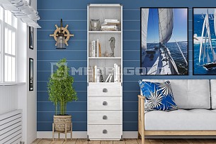 Стеллаж Индиана JREG4SO/50 сосна каньон