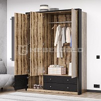 Шкаф 3-створчатый Джаггер 3DG2S Z