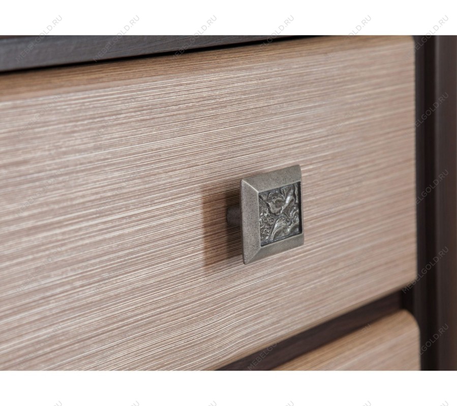 Тумба прикроватная Коен KOM1S Венге/Штрокс (NEW) | изображение 2