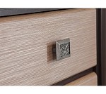 Тумба прикроватная Коен KOM1S Венге/Штрокс (NEW) | изображение 2