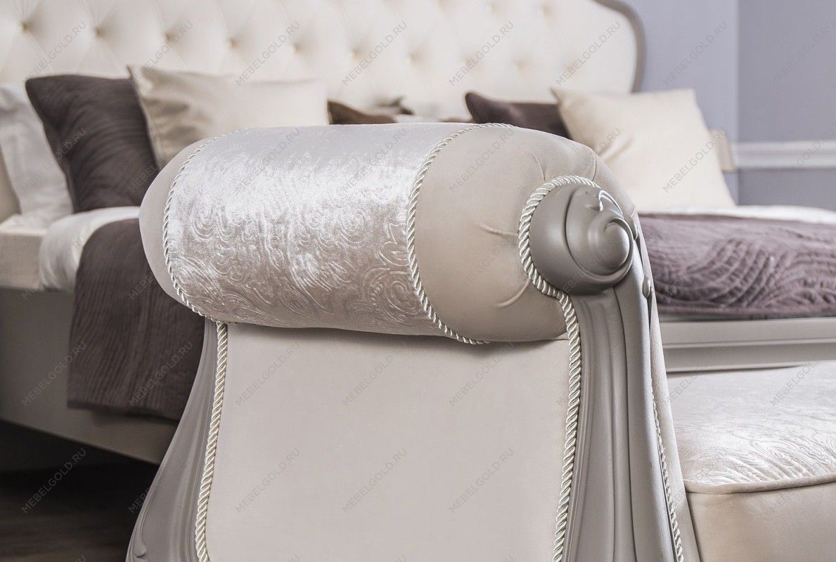 Оттоманка Мокко с одним подлокотниками серый камень | изображение 4