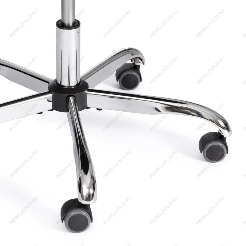 Кресло OXFORD хром, кож/зам, черный, 36-6 | изображение 9