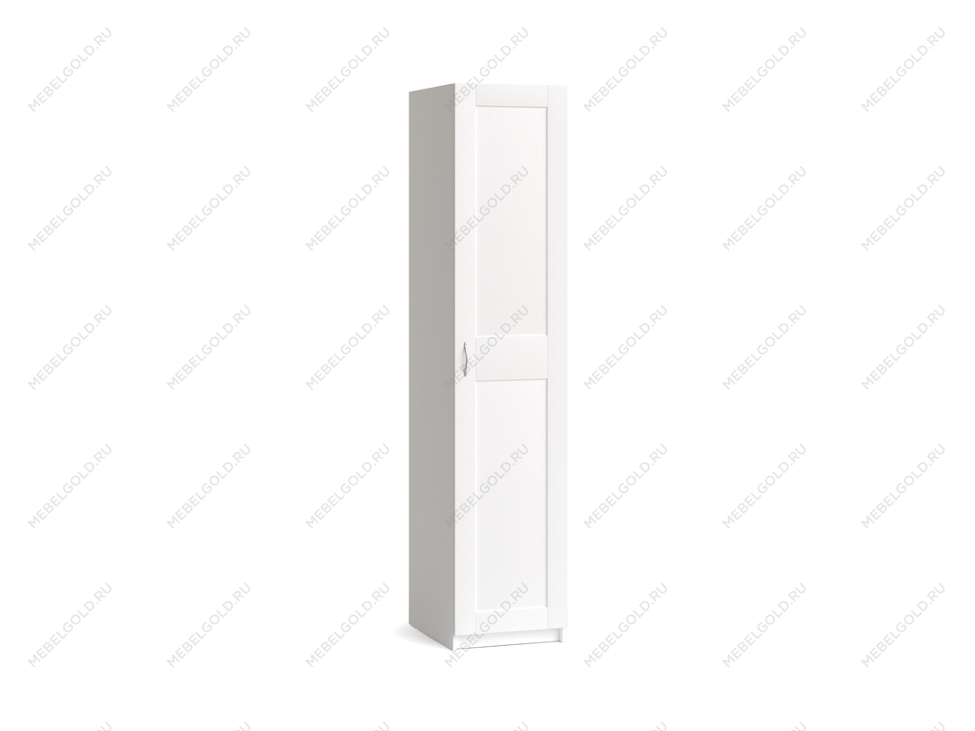 Шкаф МАКС однодверный, ДСП, цвет белый | изображение 1