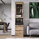 Шкаф с витриной Джаггер 1V1D1SN - Выставка Лобня | изображение 1