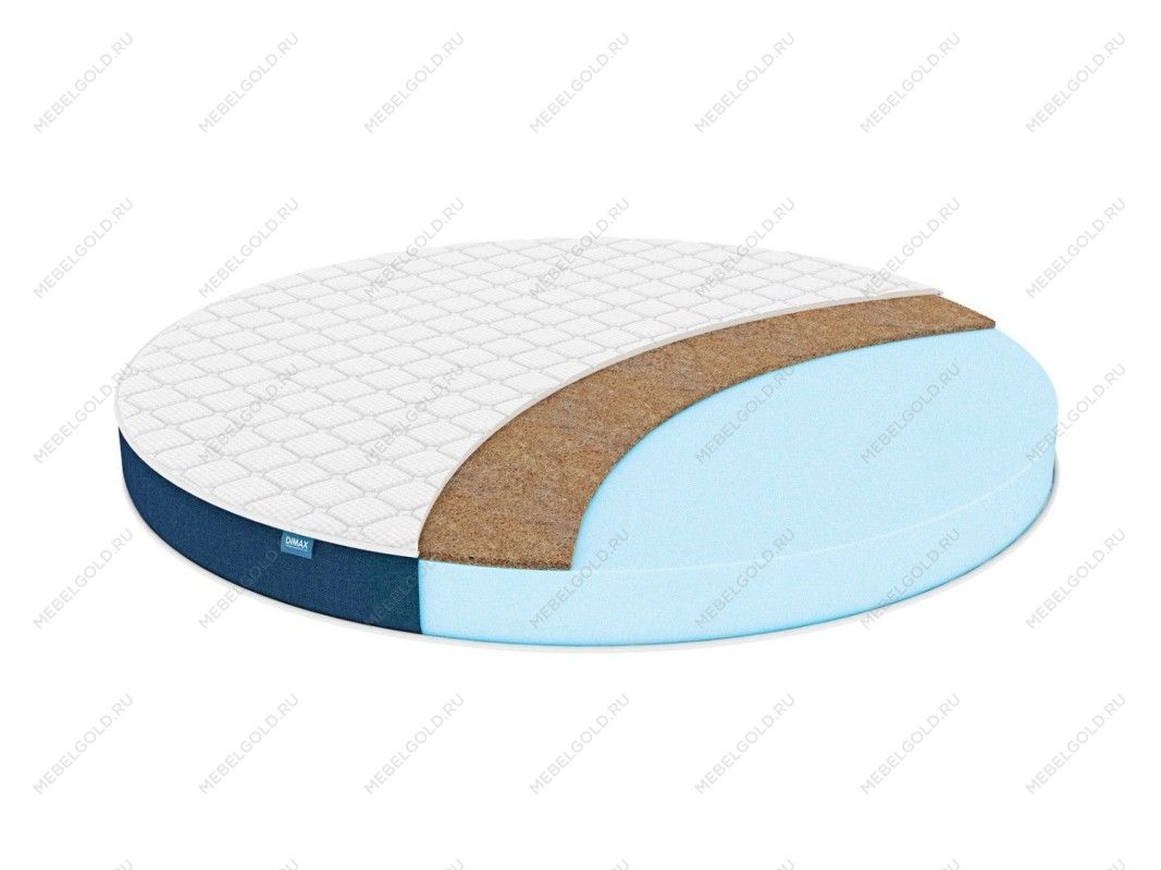 Матрас Раунд 15 кокос Диаметр 200