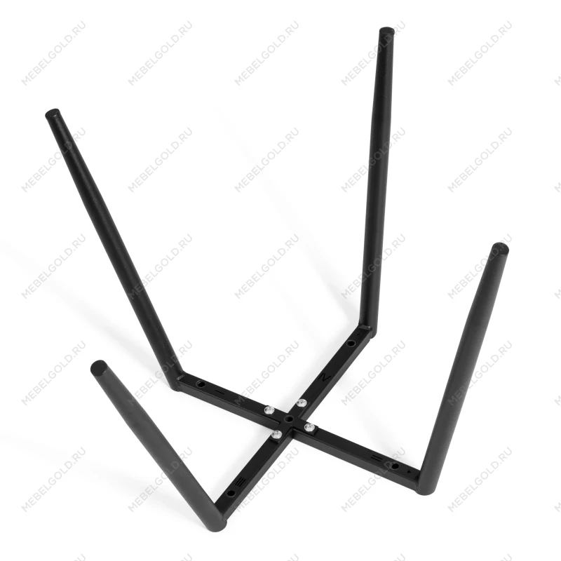 Стул обеденный La Rousse, NEW, флок, серый/черный, 29, 45x55x93 см | изображение 11