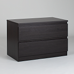 МАЛЬТА комод ИКЕА / IKEA 2 ящика 80х54 Дуб Венге | изображение 1