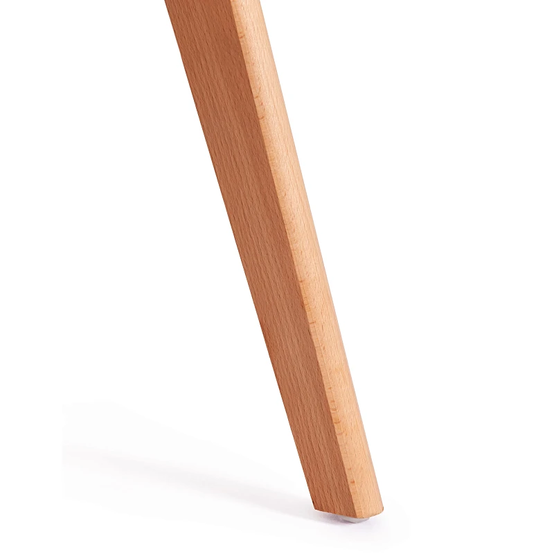 Стул TULIP (mod. 73-1), дерево/пластик/экокожа, 47,5x55x80 см, Белый (White) | изображение 7