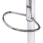 Стул барный AVIONIC (mod. KY712A), металл/экокожа, 45*53*86-107 см, черный/хром | изображение 8