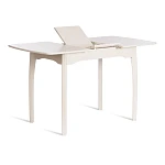 Стол CATERINA, бук, мдф, 100+30x70x75, Ivory white | изображение 6