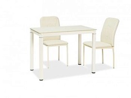 Стол обеденный Signal GALANT (кремовый) 100