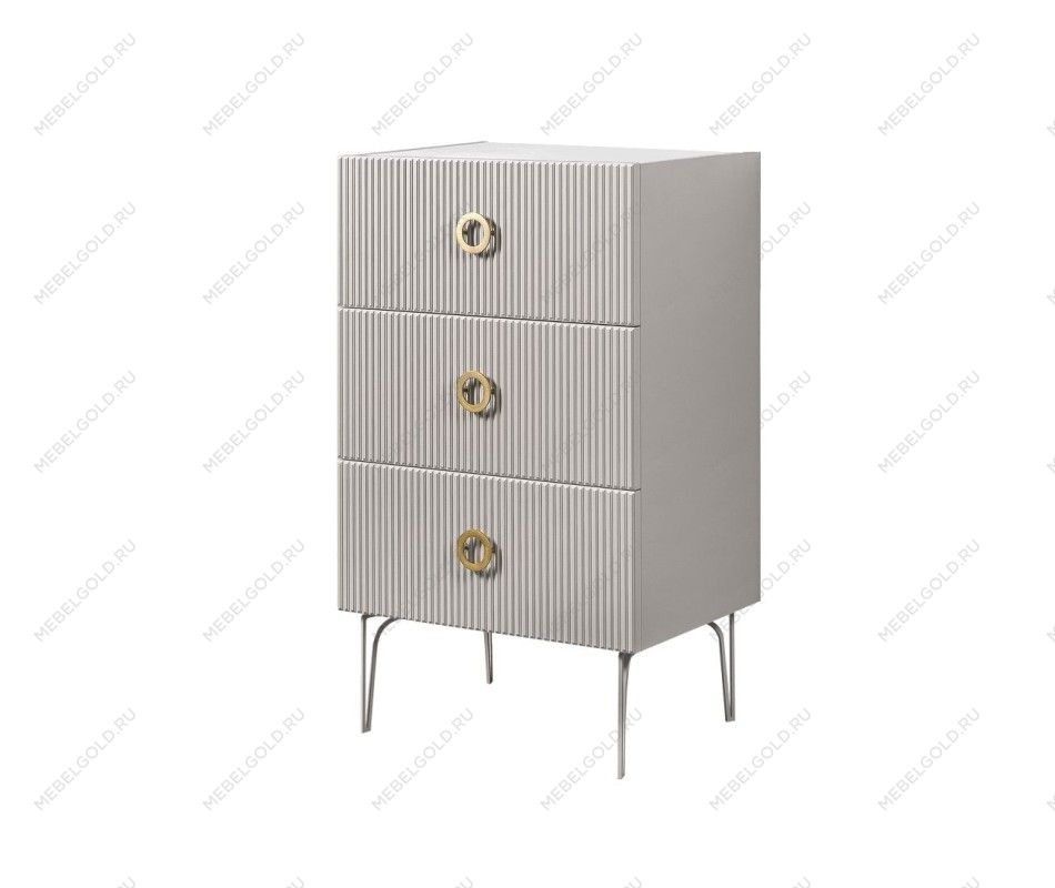 Комод Bogemia Fillini (Шелк) (Novabuk/Золото) БМКМ-1(Fi)