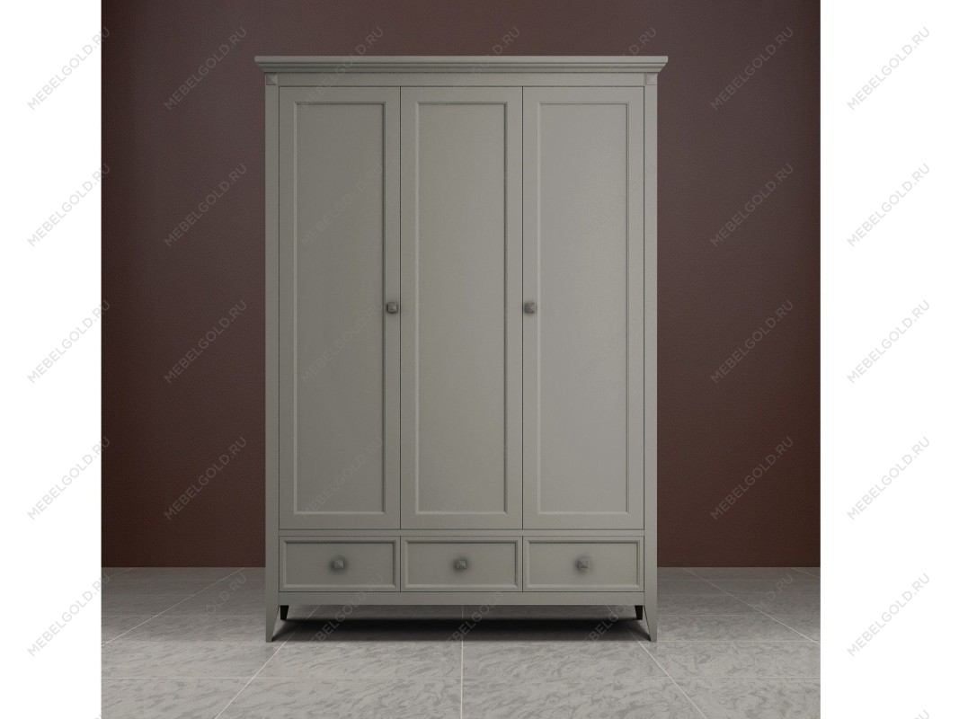 Шкаф трехстворчатый Manhattan (Серый) | изображение 2