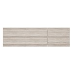 КАСТОР (KULLEN) тумба ИКЕА / IKEA 6 ящиков сонома | изображение 1