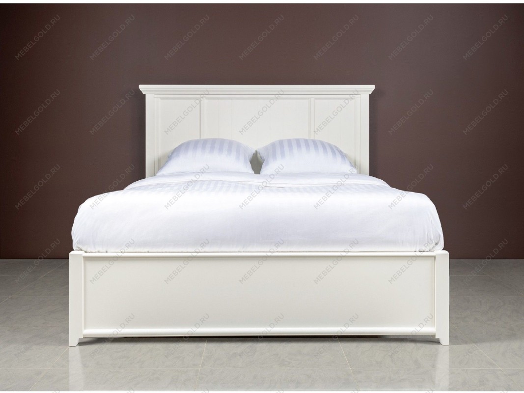 Кровать полутораспальная 140 с подъемным механизмом Manhattan (Молочный) | изображение 1