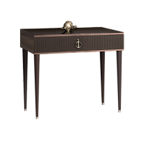 Стол туалетный узкий Римини СОЛО (Орех империя/Серебро) РМСТ-1(s)[9]