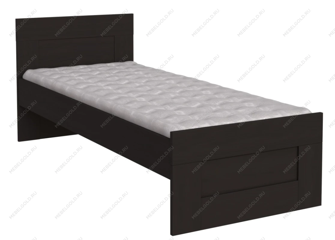 БРИМНЭС / СИРИУС кровать одинарная ИКЕА / IKEA 80х200 Дуб Венге