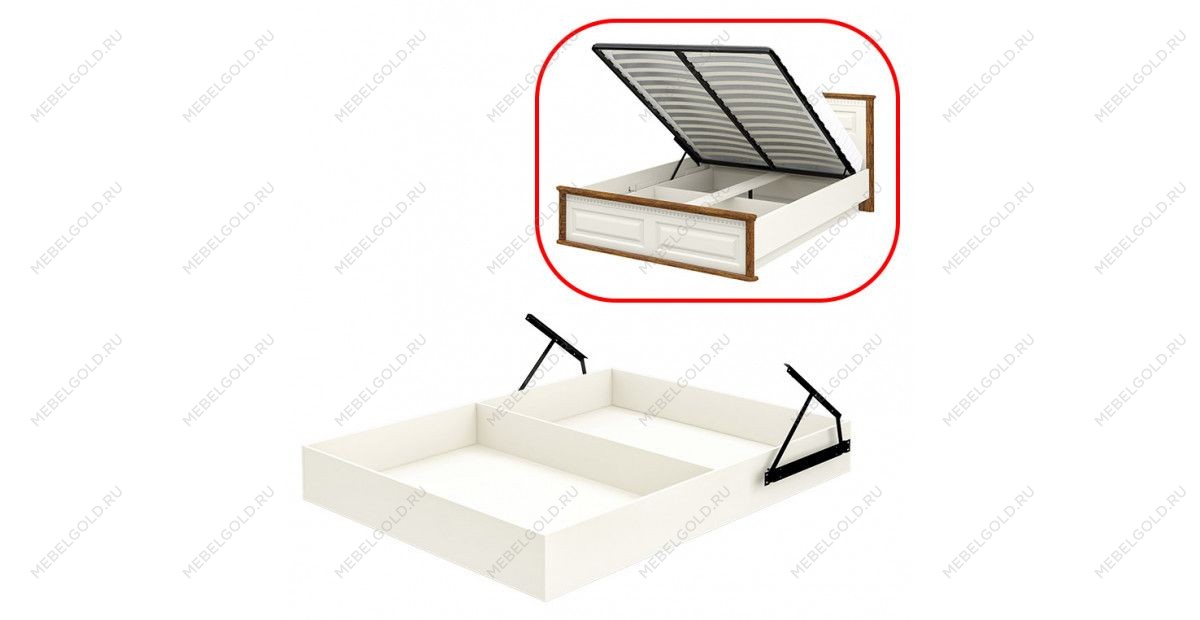 Ящик с подъёмным механизмом МН-126-07 (160 см) | изображение 1